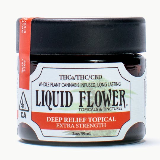 Liquid Flower - Deep Relief Topical (2oz) 440mg - 1