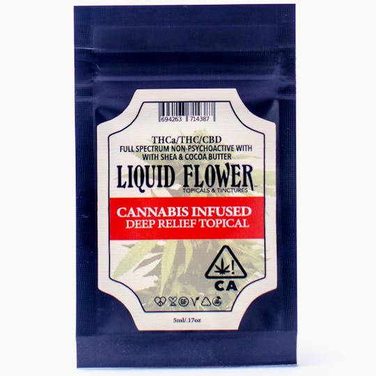 Liquid Flower - Deep Relief Topical Packet (.17oz) 44mg - 1