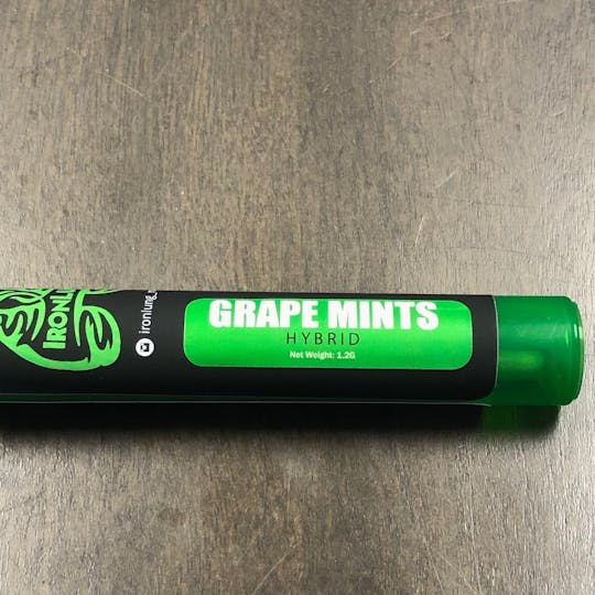 Iron Lung (Medical) - Grape Mints Pre Roll - 1