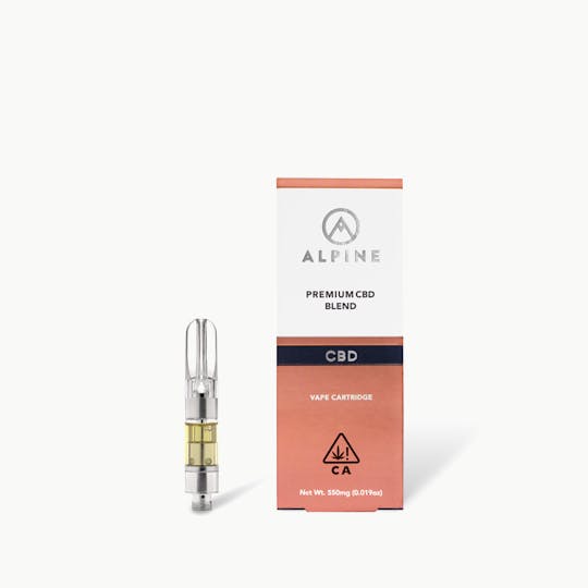 Alpine Vapor - Cannatonic (1:1) - Hybrid - CBD Cartridge 550mg - 1