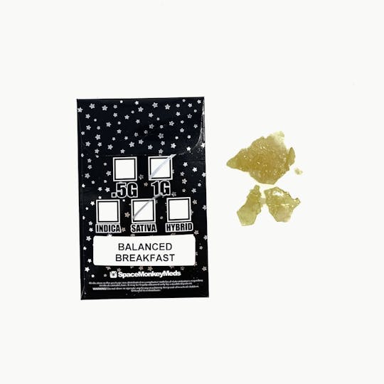 Space Monkey Meds - Balanced Breakfast - Shatter 1G - 1