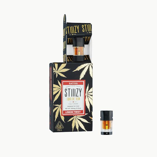 STIIIZY - Vape Cartridge - LEMON TWIST Live Resin Pod - STIIIZY - 1