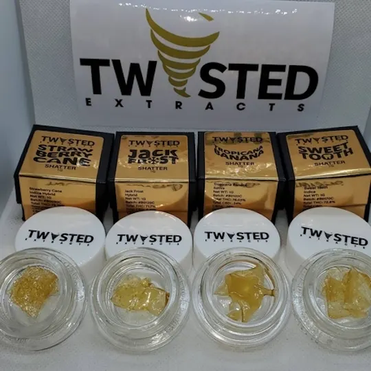 Kush Gardens - Twisted Extracts Sweet Tooth Shatter - 1