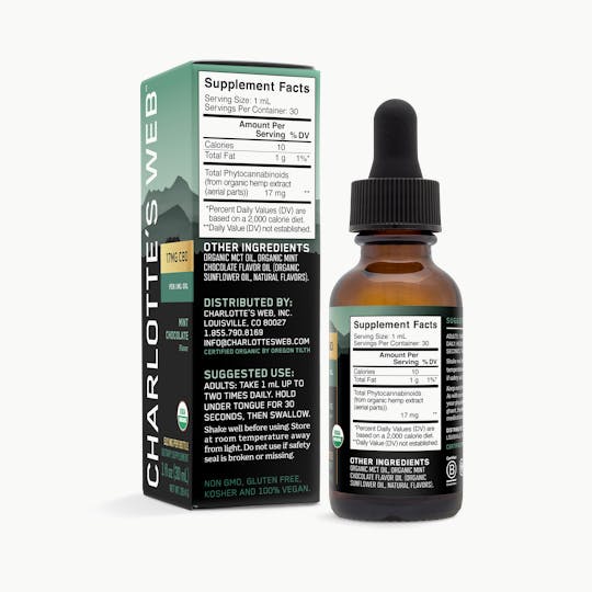 Charlotte's Web - Charlotte's Web 17mg CBD/ml CBD Oil - 1