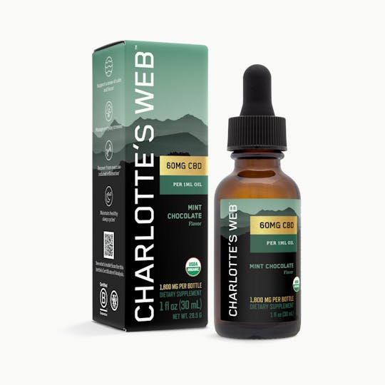 Charlotte's Web - Charlotte's Web 60mg CBD/mL CBD Oil - 1