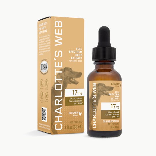 Charlotte's Web - Charlotte's Web 17mg CBD Oil for Dogs - 1