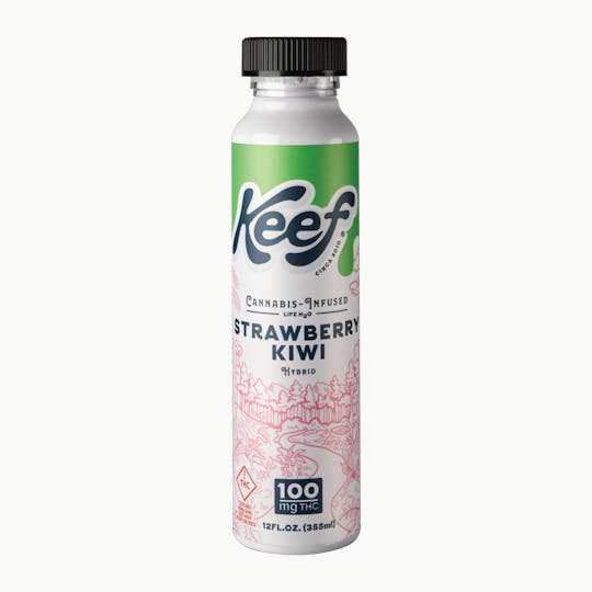 Keef Brands - Keef Life H2O Strawberry Kiwi CBG - 100mg - 1