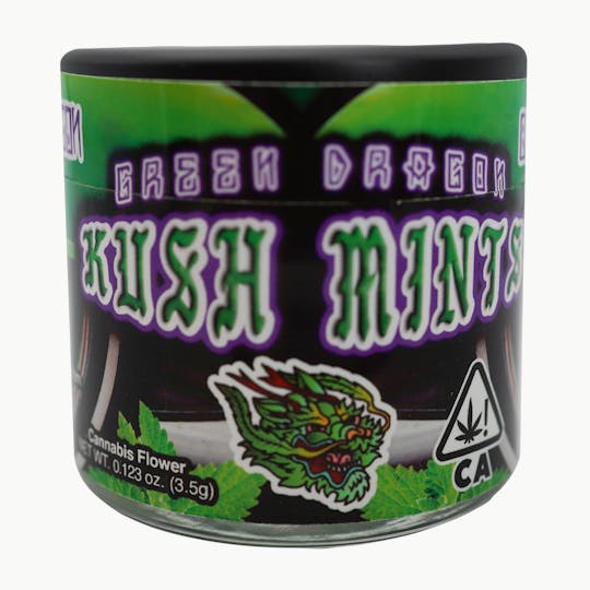 Green Dragon - Kush Mints - 3.5g - Flower (Green Dragon) - 1