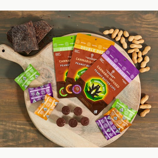 Emerald Sky - Emerald Sky Milk Chocolate Peanut Butter Cups - Hybrid 100mg 20pk - 1