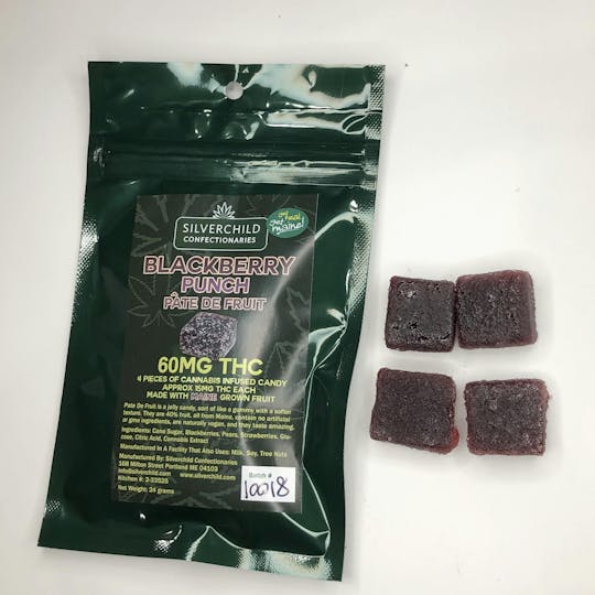 Indico - Blackberry Punch Pate De Fruit 60mg - 1