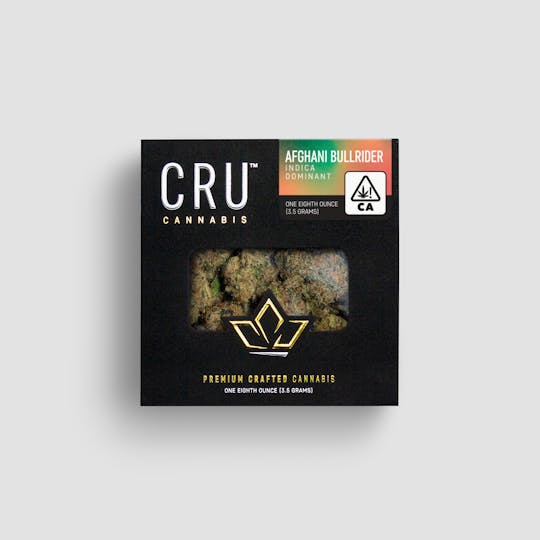 CRU Cannabis - Afghani Bullrider (3.5 Grams) - 1