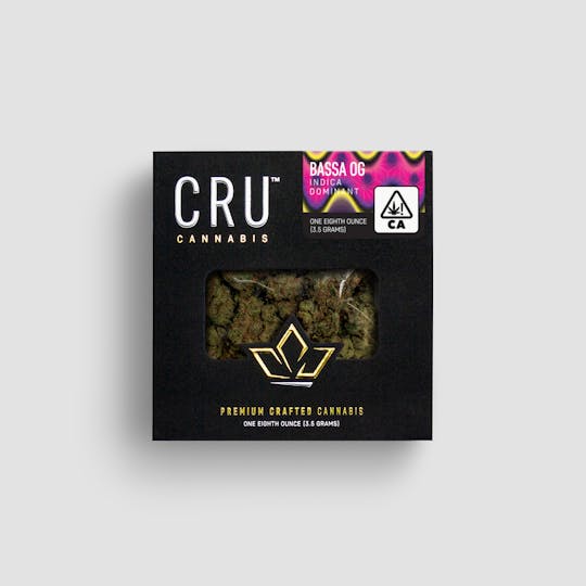 CRU Cannabis - Bassa OG (3.5 Grams) - 1