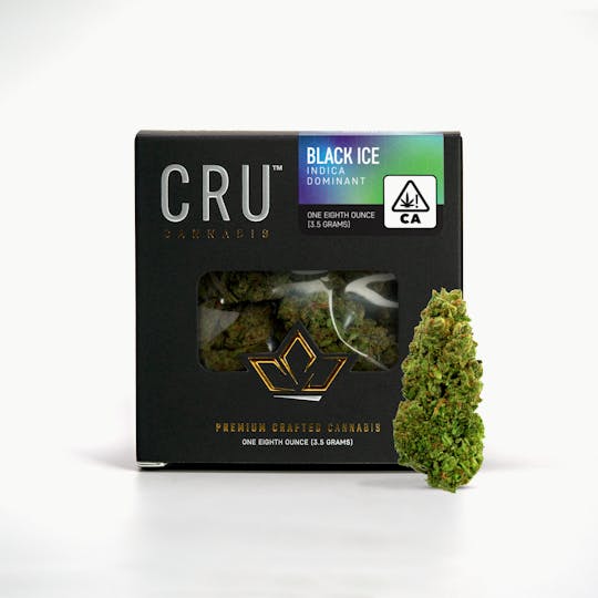 CRU Cannabis - Black Ice (3.5 Grams) - 1