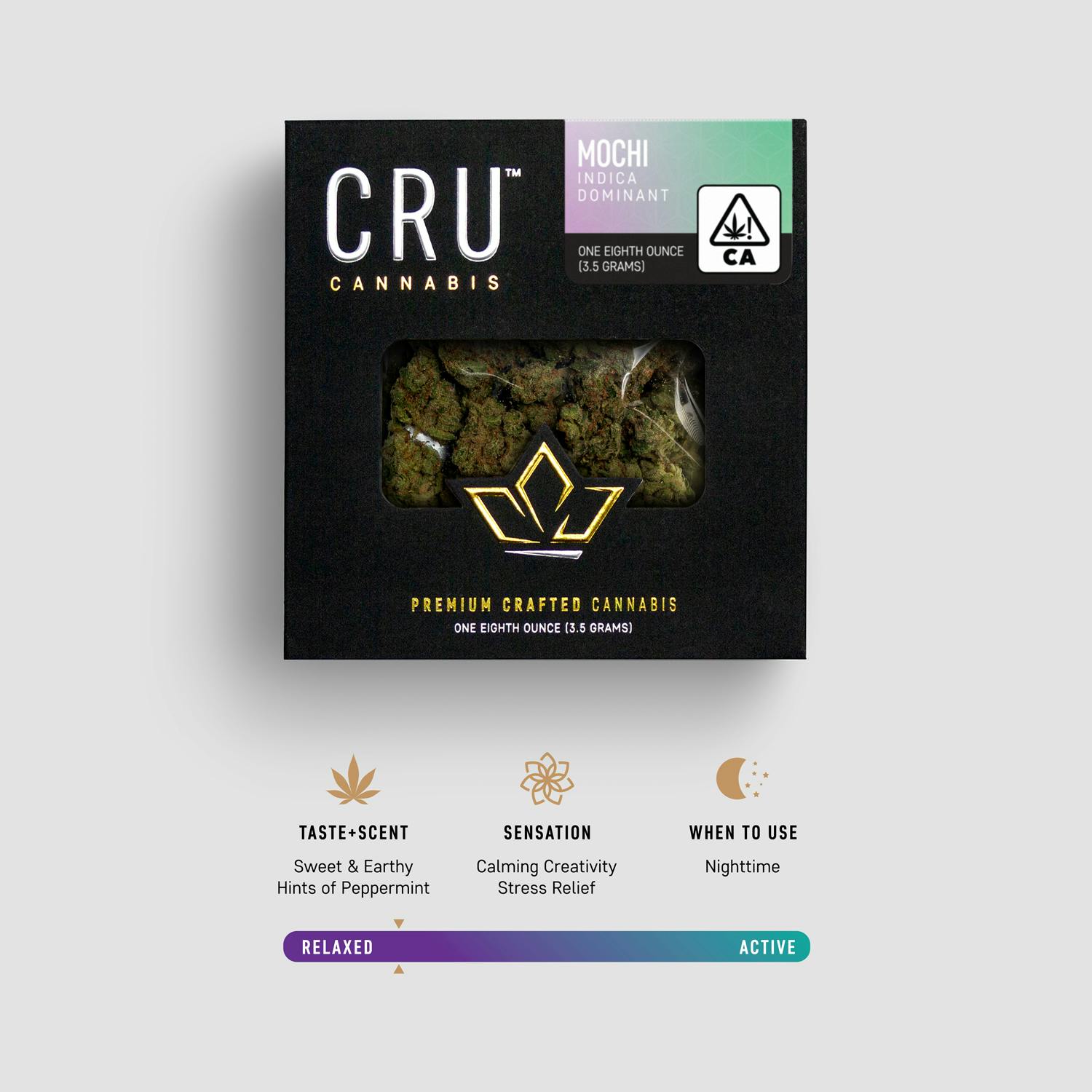 CRU Cannabis - Mochi (3.5 Grams) - 1