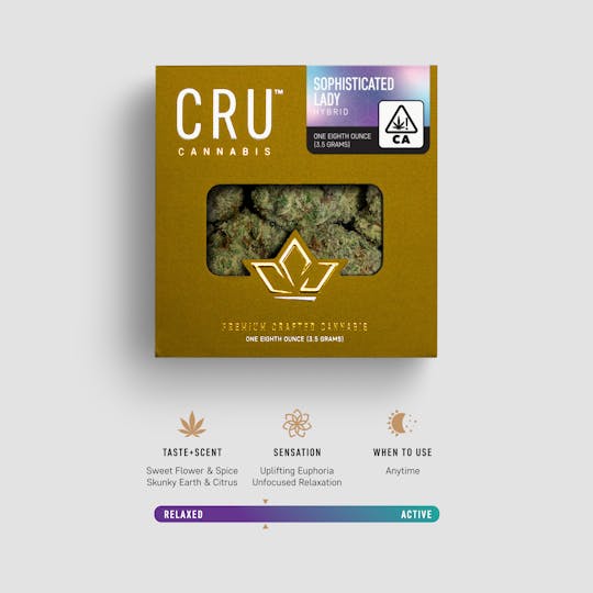 CRU Cannabis - Sophisticated Lady (3.5 Grams) - 1