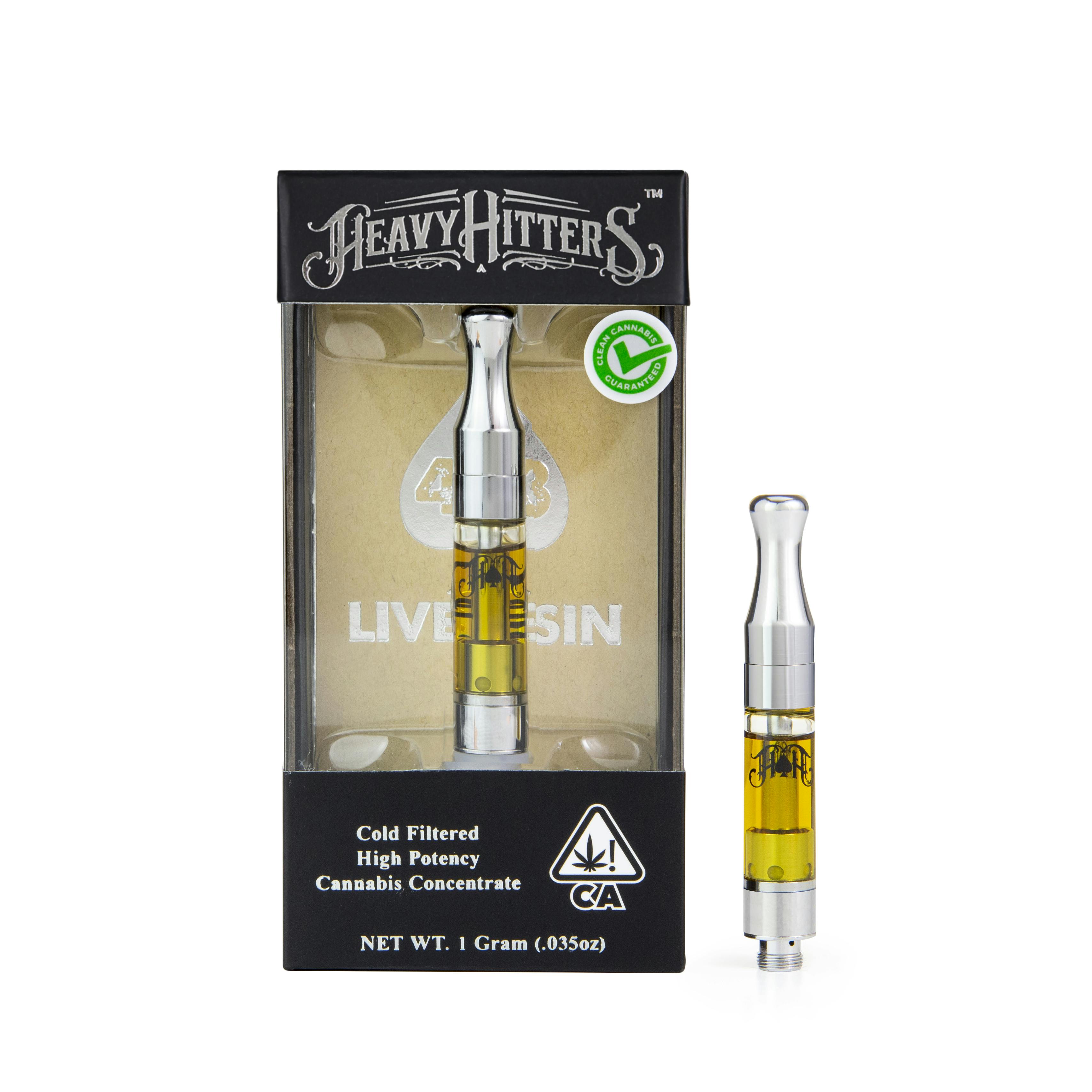 Heavy Hitters - Watermelon 1g 483 Live Resin Cartridge - 1