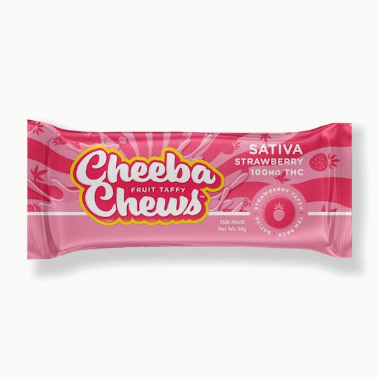 Cheeba Chews - Sativa Strawberry Fruit Chews | 100mg - 1