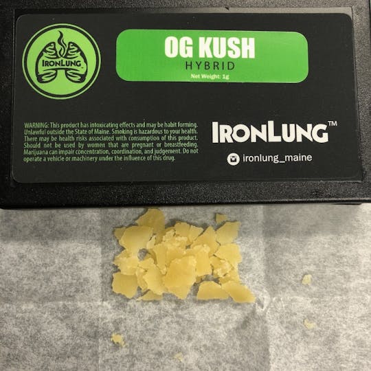 Iron Lung (Medical) - OG Kush Shatter - 1