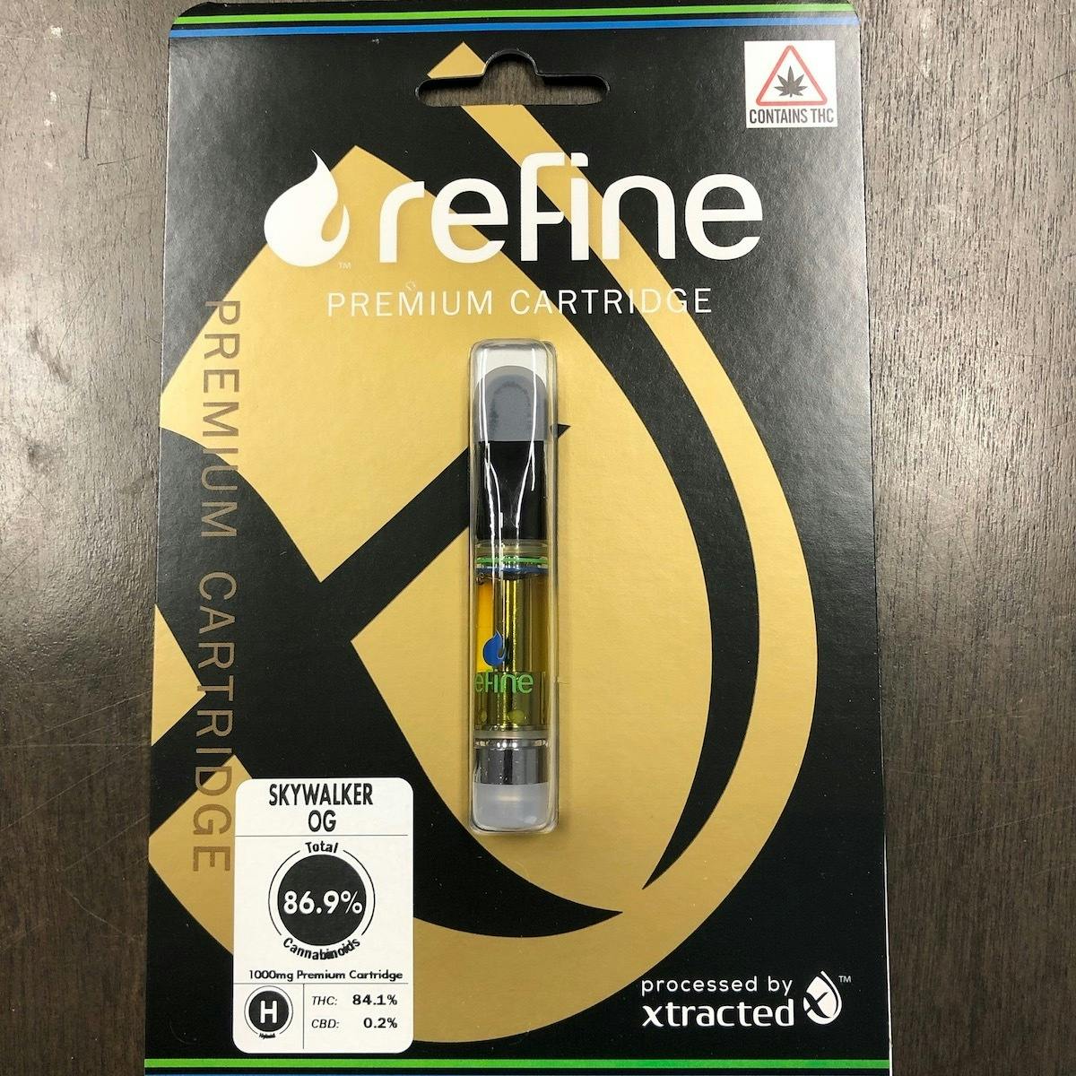 Refine New England (Medical) - Skywalker OG Distillate Cartridge (1Gram) - 1