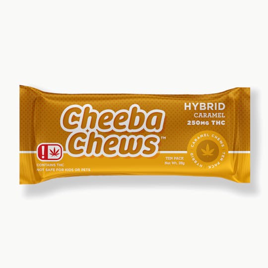 Cheeba Chews - Hybrid Caramel Chews | 250mg - OK - 1