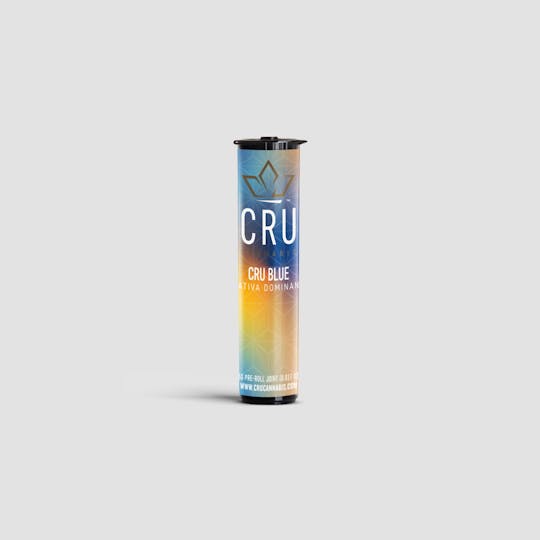 CRU Cannabis - CRU Blue (0.5G Pre-Roll) - 1