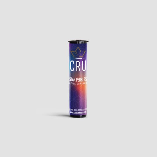 CRU Cannabis - Star Pebbles (0.5G Pre-Roll) - 1
