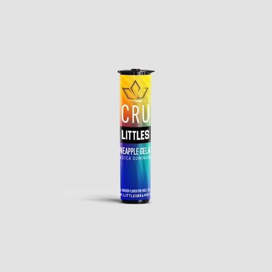 CRU Cannabis - Pineapple Gelato - CRU x LITTLES (0.5G Pre-Roll) - 1