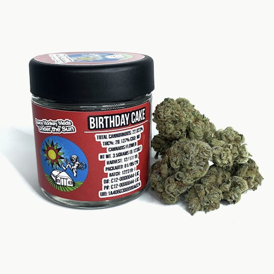 Space Monkey Meds - Birthday Cake - Greenhouse - 1