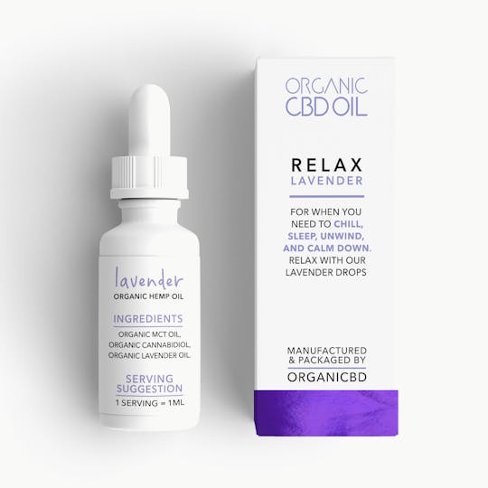organiCBD - Lavender CBD Oil - 1