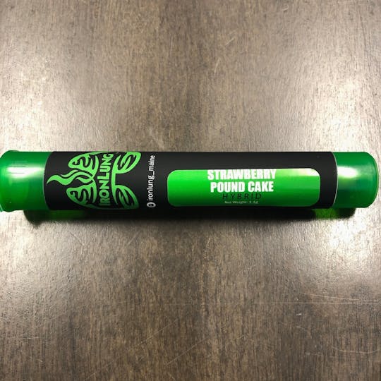 Iron Lung (Medical) - Strawberry Pound Cake Pre Roll - 1