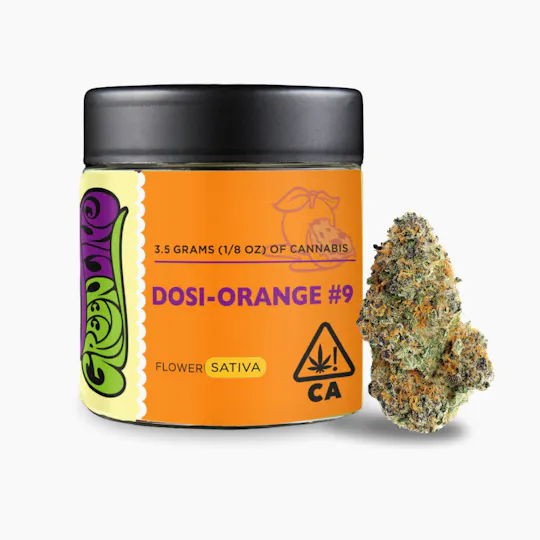 Greenline - Dosi-Orange #9 - 1/8 oz - Indoor - Sativa - 3.5g - 1