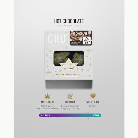 CRU Cannabis - Hot Chocolate (3.5 Grams) - 1