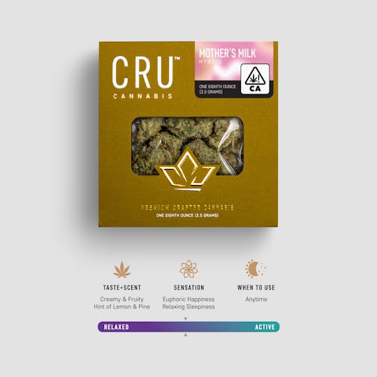 CRU Cannabis - Mother's Milk (3.5 Grams) - 1