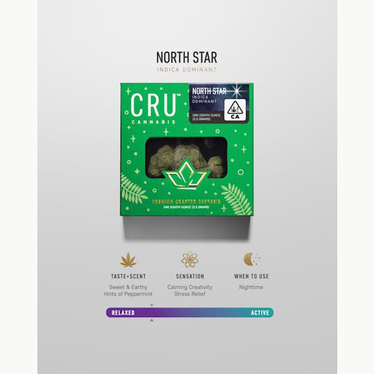 CRU Cannabis - North Star (3.5 Grams) - 1