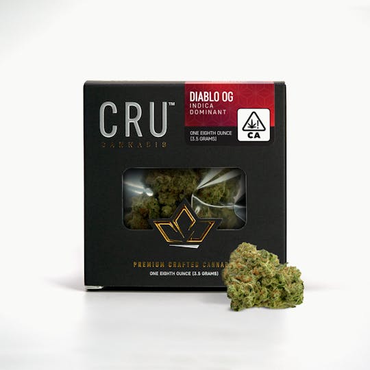 CRU Cannabis - Diablo OG (3.5 Grams) - 1