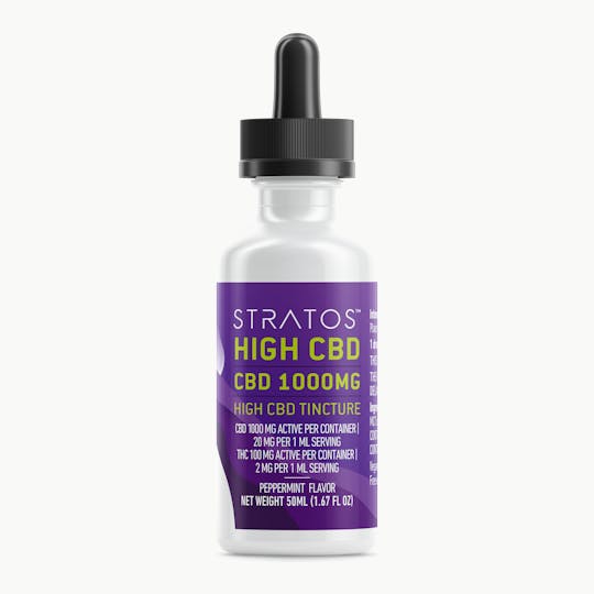 Stratos - High CBD 1000:100mg - 1