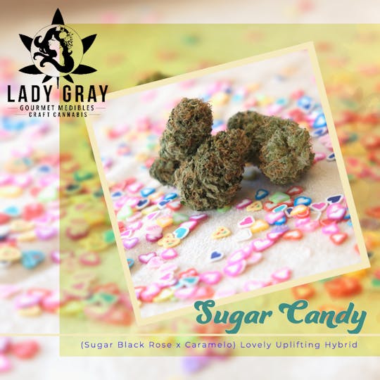 Lady Gray Gourmet Medibles - Lady Gray - Flower - Sugar Candy Flower - 1