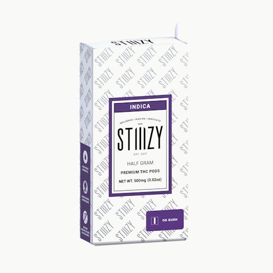 STIIIZY - Vape - OG KUSH - PREMIUM THC POD .5G - IL - 1