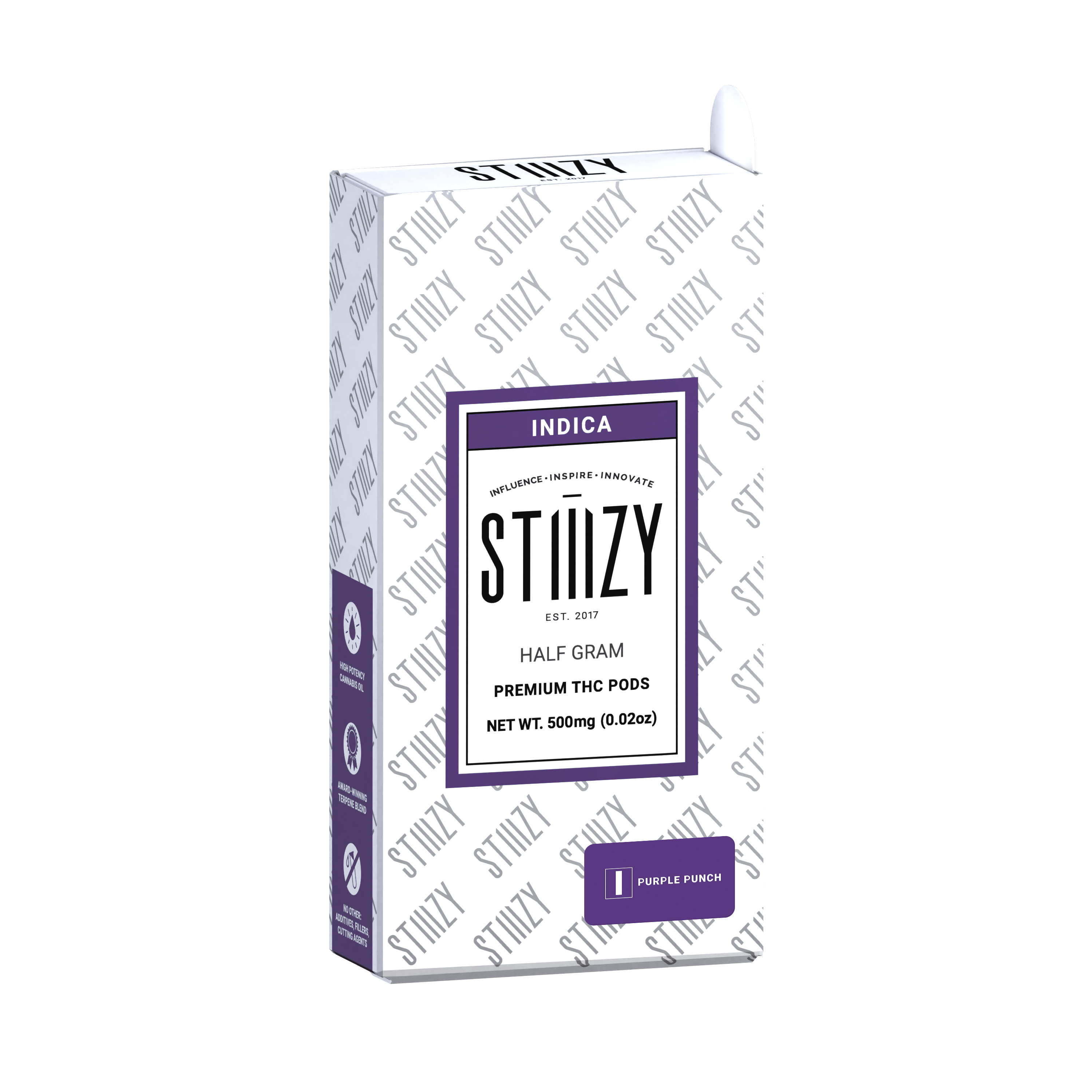 STIIIZY - Vape - PURPLE PUNCH - PREMIUM THC POD .5G - IL - 1