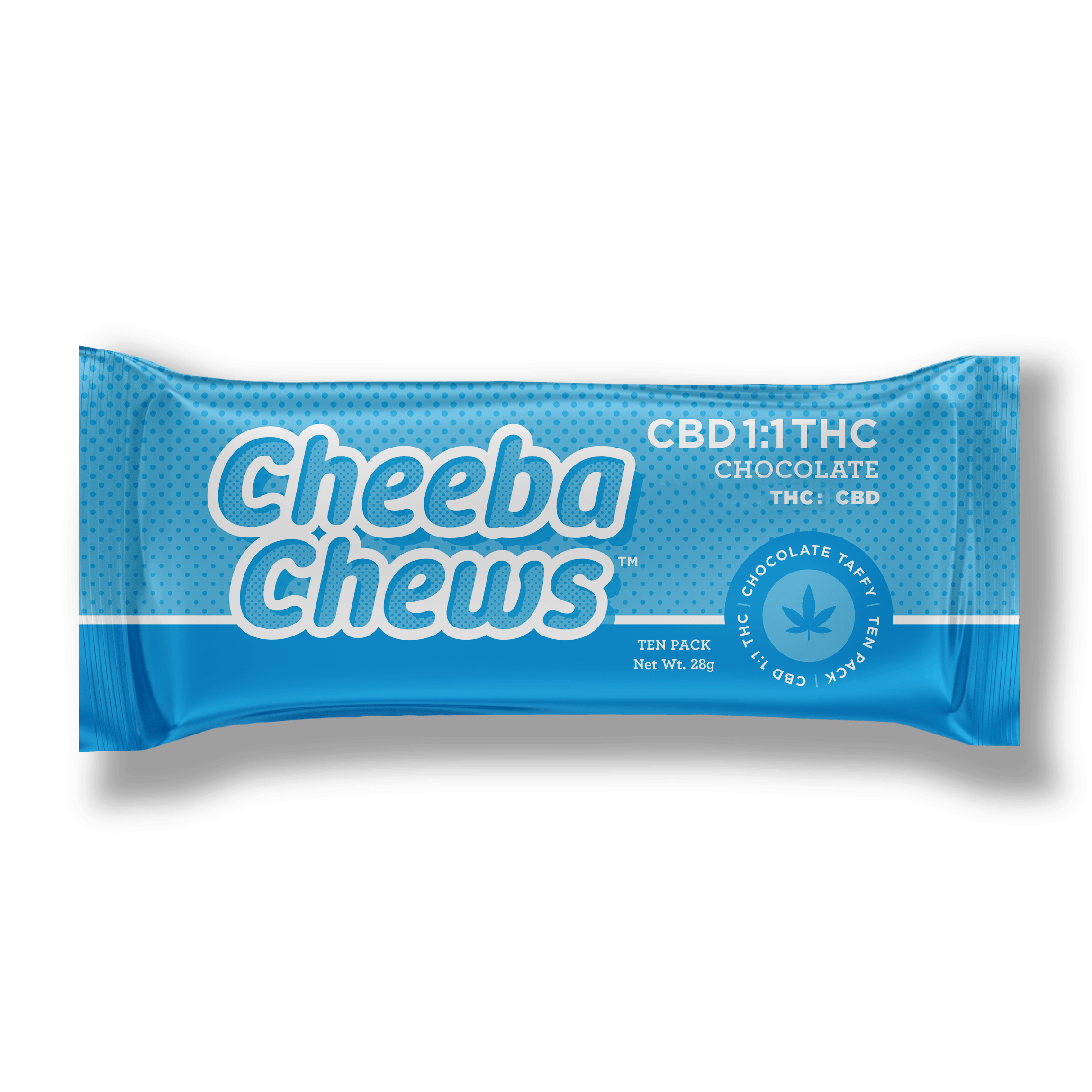 1:1 Chocolate Taffy Chews [THC:CBD Ratio] - Cheeba Chews