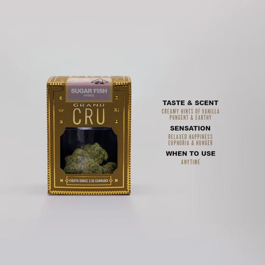 CRU Cannabis - Sugar Fish : Grand CRU (3.5 Grams) - 1