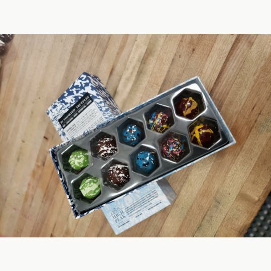 High Peak Cannabis Co. - High Peak Cannabis Co. | Assorted Chocolate Truffles (10 x 30mg) - 1