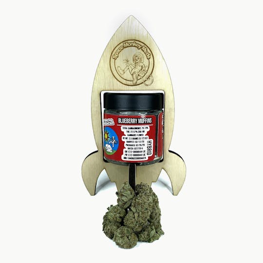 Space Monkey Meds - Blueberry Muffins - Greenhouse - 1