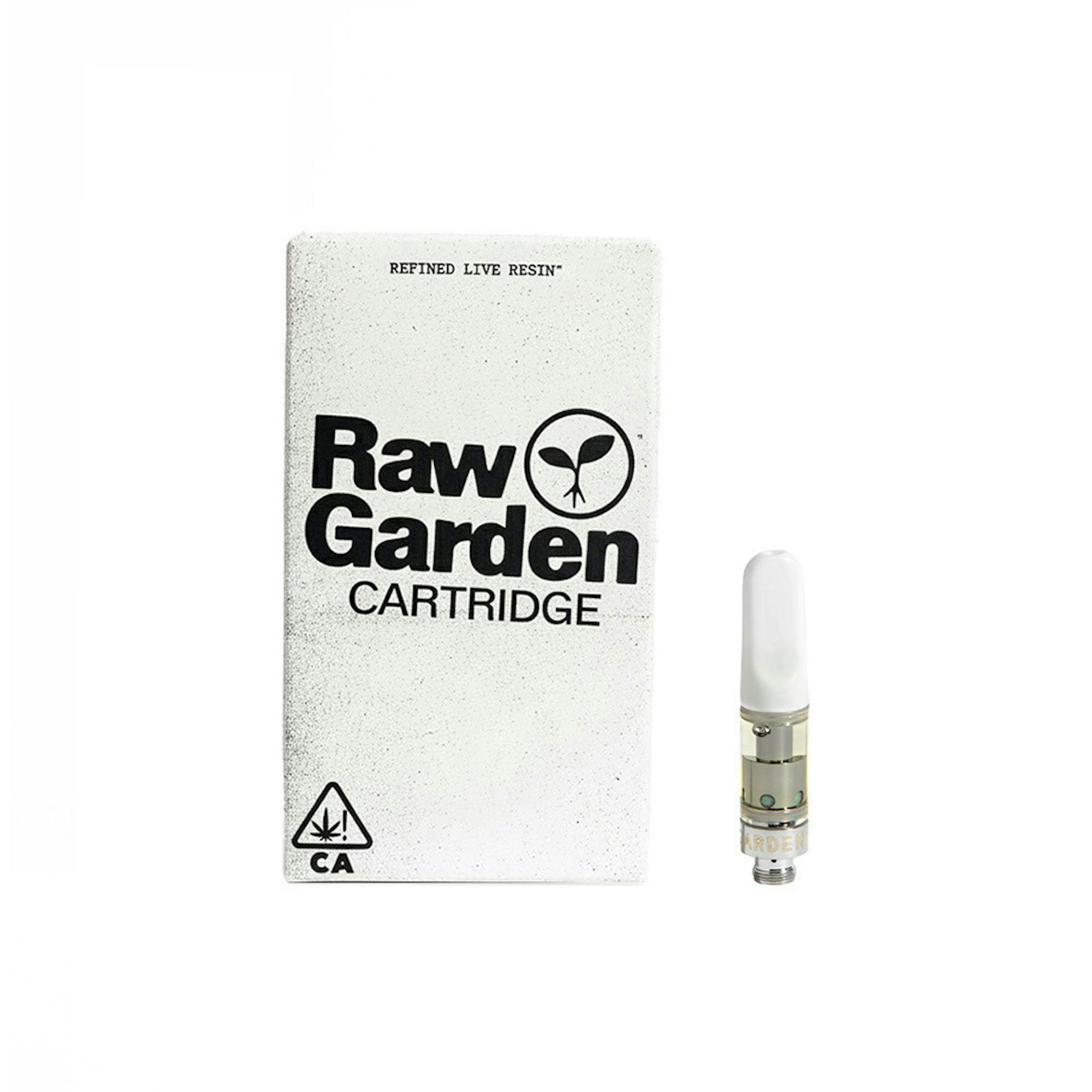 Raw Garden - Lemon Cream Cake Refined Live Resin 1.0g Cartridge - 1