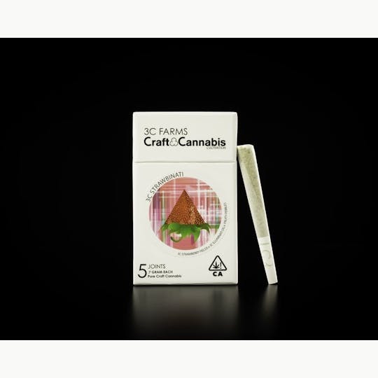 3C - 3C | Strawbinati Prerolls 5pk - 3.5g - 1