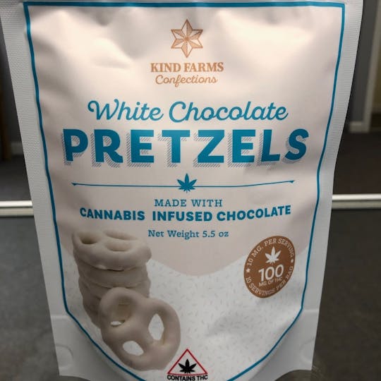 Iron Lung (Medical) - Kind Farms White Chocolate Pretzels - 1