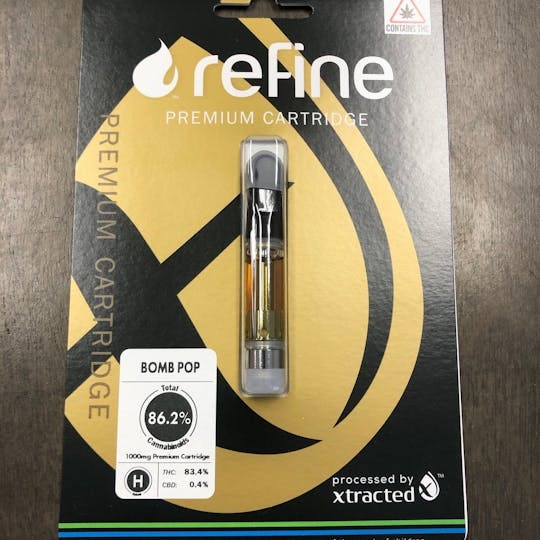 Refine New England (Medical) - Bomb Pop Distillate Cartridge (1 Gram) - 1