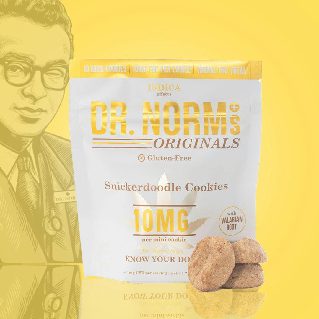 Dr. Norm's - Gluten-Free Snickerdoodle 10mg Cookies - INDICA - 1