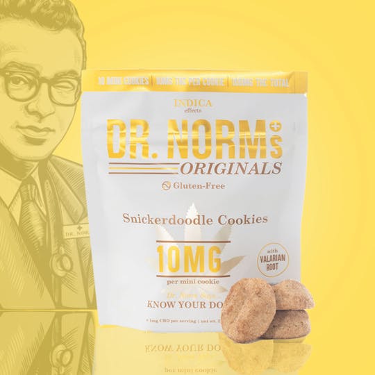 Dr. Norm's - Gluten-Free Snickerdoodle 10mg Cookies - INDICA - 1