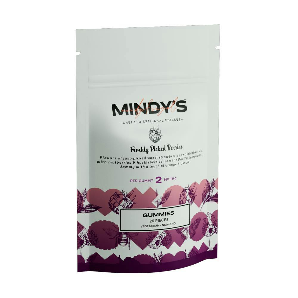 Mindy’s Edibles - Freshly Picked Berries Gummies | 40mg | 20ct | 2mg/ea - 1